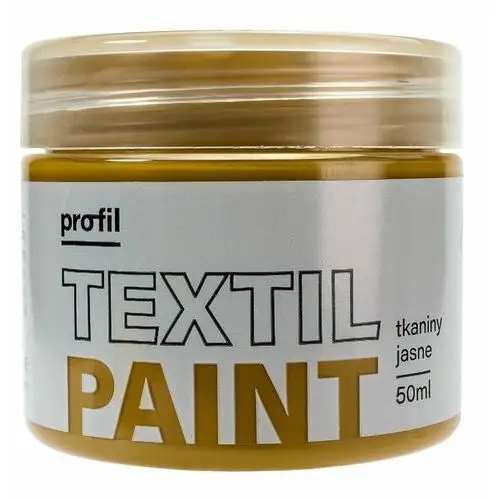 Farba do tkanin jasnych profil 50ml sahara Paint-it