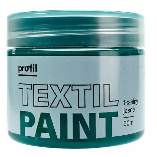 Paint-it Farba do tkanin jasnych profil 50ml zieleń ciemna
