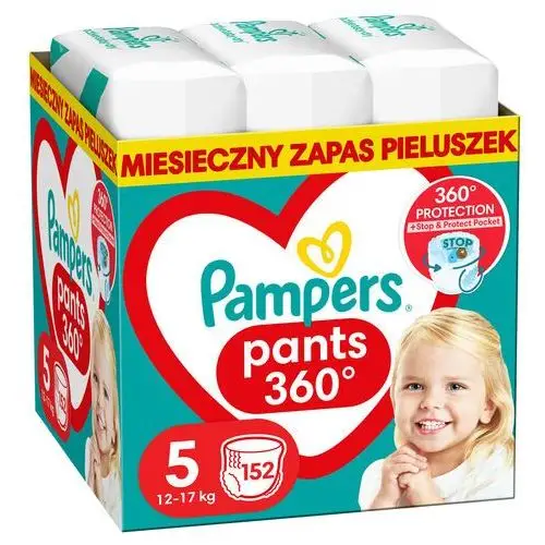 Pampers Pants Pieluchomajtki 5 152 szt. GRATIS