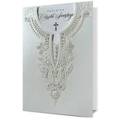 Kartka na Chrzest z życzeniami elegancka H1120C