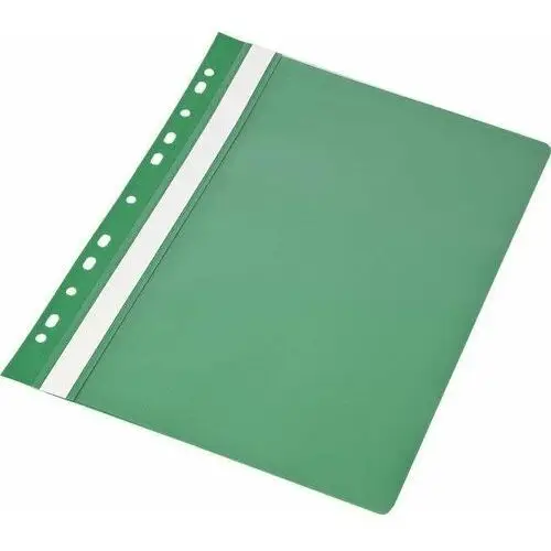 Skoroszyt a4 pp z europerforacją zielony (20szt) Panta plast
