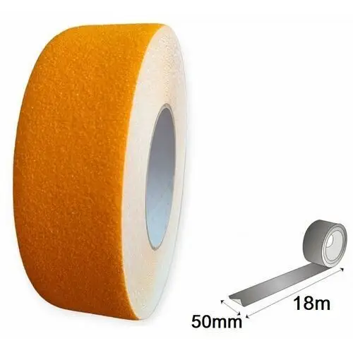 Paper-tech Taśma antypoślizgowa żółta 50mm/18m