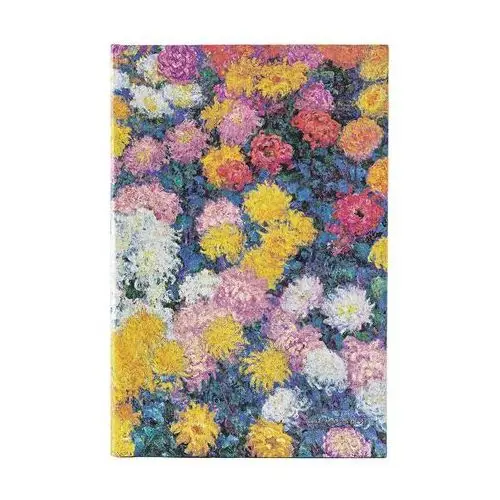Paperblanks, Notatnik W Linie, Monet's Chrysanthemums Midi
