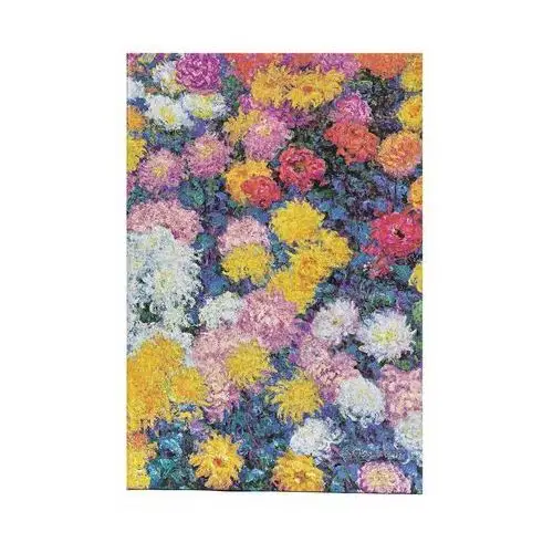 Paperblanks, Notatnik W Linie, Monet's Chrysanthemums Mini