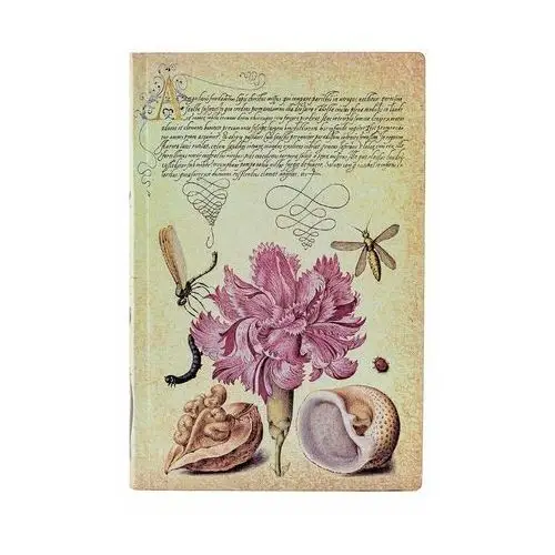 Paperblanks, Notatnik W Linie, Pink Carnation Mini Flexi