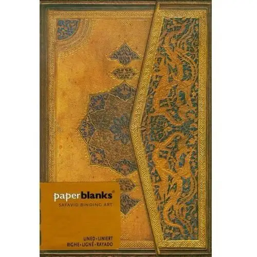Paperblanks, notatnik w linie, safavid mini, 176 stron Hartley&marks publishers ltd