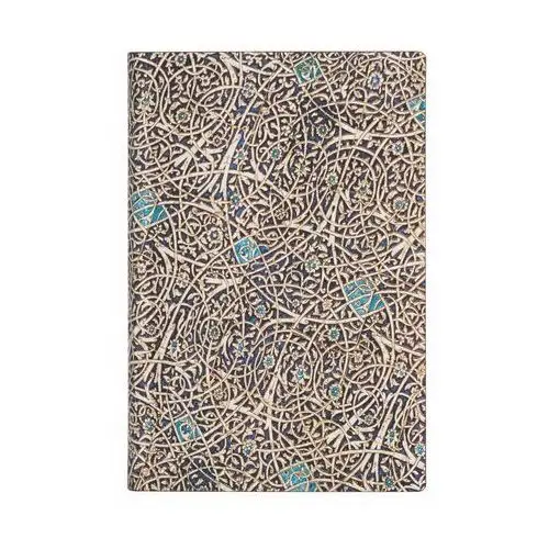 Paperblanks, notes w linie, Granada Turquoise Flexi Mini