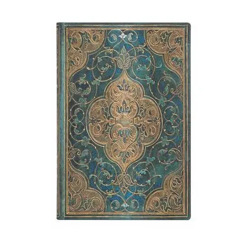 Paperblanks, notes w linie, turquoise chronicles flexi mini Hartley&marks publishers ltd