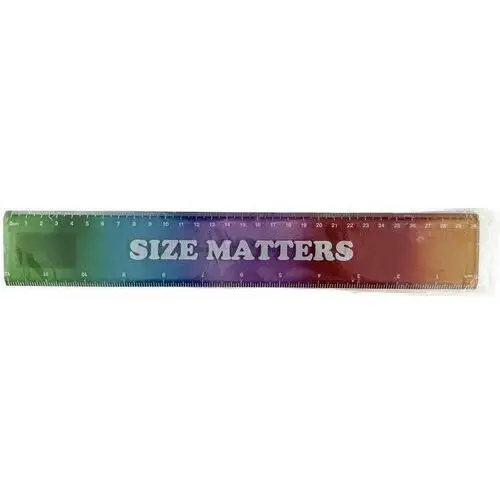 Linijka 'size matters' Paperchase