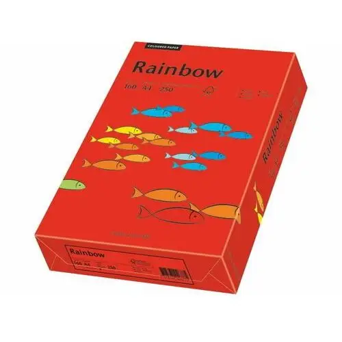 Papier Rainbow A4 160g ciemno czerwony R28