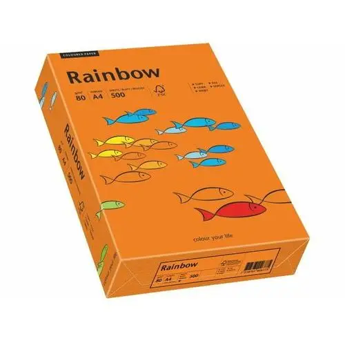 Papier Rainbow A4 80g ciemno pomarańczowy R26