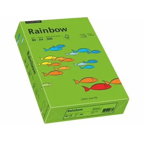 Papier rainbow a4 80g ciemno zielony r78 Papyrus