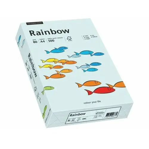 Papier Rainbow A4 80g jasno niebieski R82
