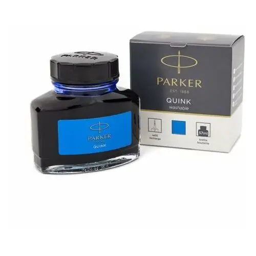 Atrament quink w butelce niebieski zmywalny - 1950377 Parker