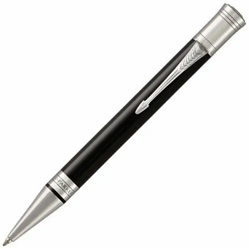 Długopis Parker Duofold Black CT - 1931390, kolor czarny