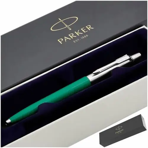 Parker Długopis jotter zielony + eleganckie pudełko na prezent