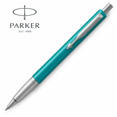 Długopis Prker Vector, niebiesko-zielony