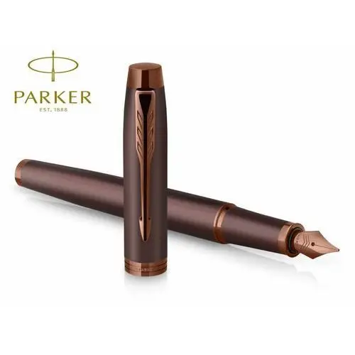 Parker, Pióro wieczne IM MONOCHROME F 2190511, Burgundowy