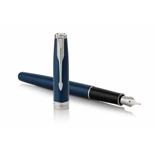 Parker Pióro wieczne sonnet blue lacquer ct (m stalówka ze stali) - 1945364