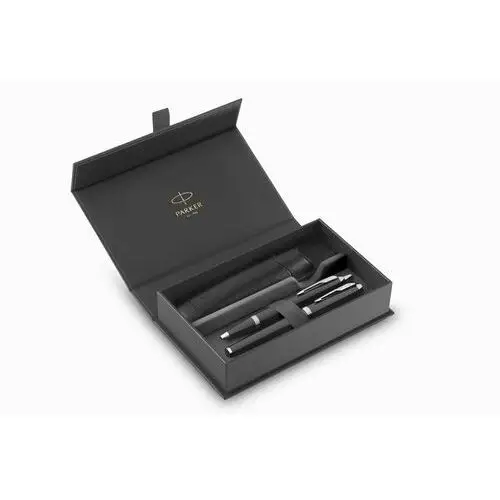 Parker zestaw pióro wieczne i długopis w etui gift im blk duo