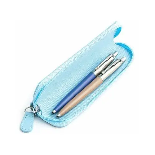 Zestaw prezentowy długopis jotter originals niebieski i beżowy z niebieskim etui Parker