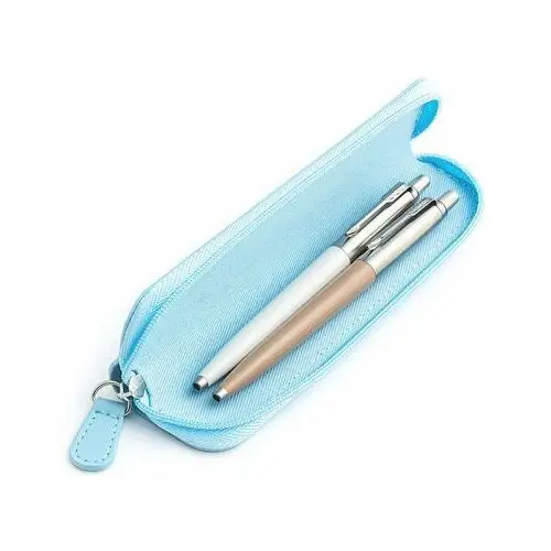 Zestaw prezentowy długopis jotter originals perłowy i beżowy z niebieskim etui Parker