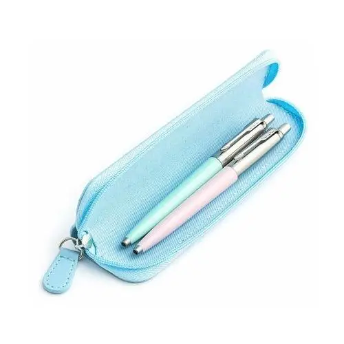 Zestaw prezentowy długopis jotter originals różowy i miętowy z niebieskim etui Parker