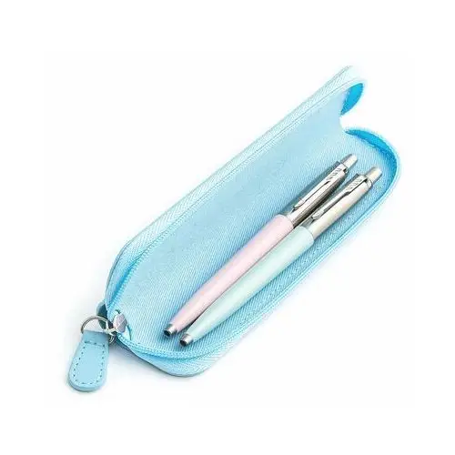 Zestaw prezentowy długopis jotter originals różowy i pastelowy niebieski z niebieskim etui Parker