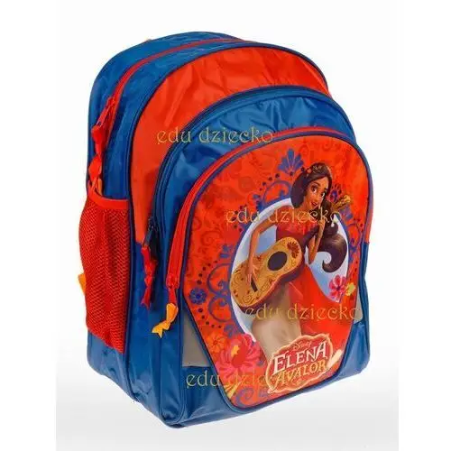 Plecak szkolny dla chłopca i dziewczynki elena z avaloru trzykomorowy Paso