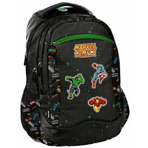 Plecak szkolny dla chłopca i dziewczynki Paso Marvel trzykomorowy