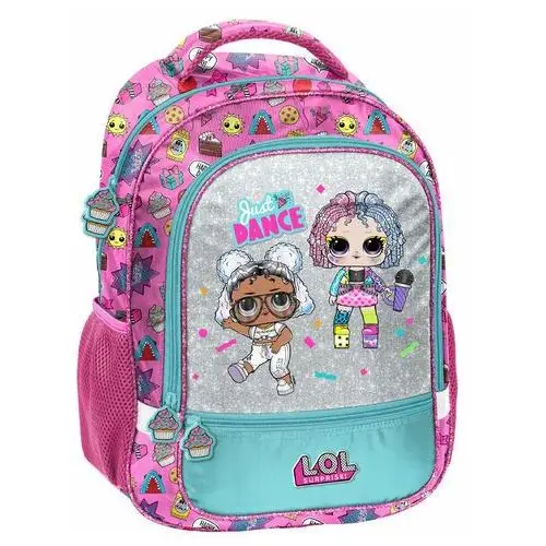 Plecak szkolny dla dziewczynki różowy Paso L.O.L. Suprise! dwukomorowy