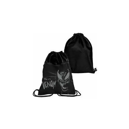 Paso Plecak Worek szkolny Premium na buty obuwie czarny Venom