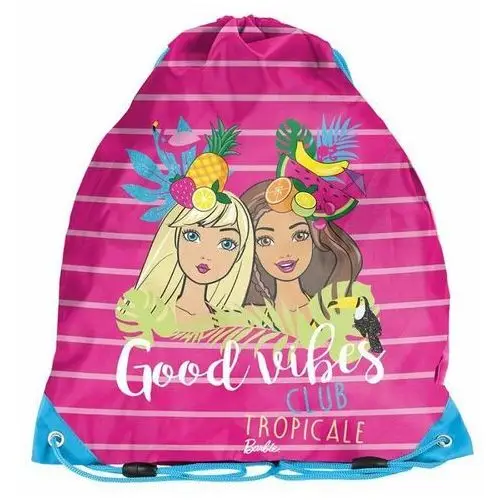 Paso, worek-plecak, Barbie Good Vibes