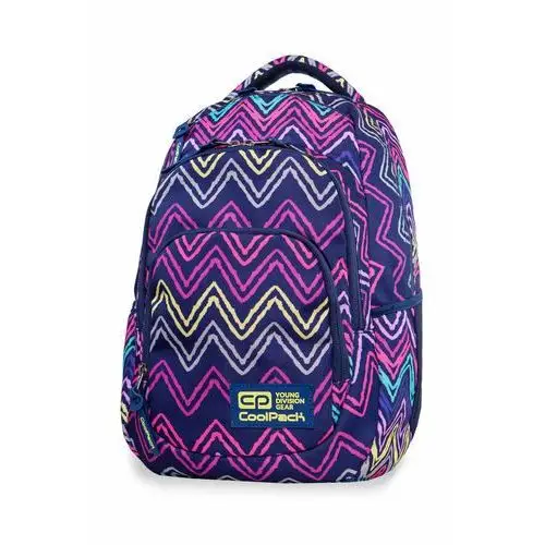 Plecak szkolny dla dziewczynki granatowy coolpack dwukomorowy Paso,coolpack