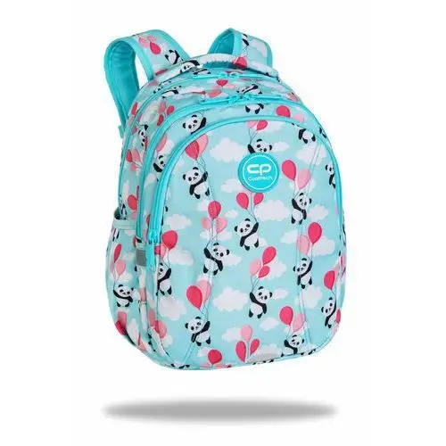 Plecak szkolny dla dziewczynki niebieski CoolPack dwukomorowy