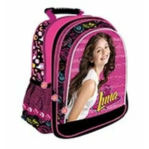 Plecak szkolny dla dziewczynki różowy St.Majewski Soy Luna dwukomorowy