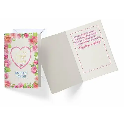 Karnet pr-130 najlepsze życzenia (kwiaty) Passion cards