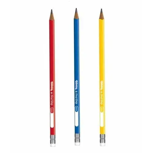 Patio 3x ołówek trójkątny do nauki pisania colorino