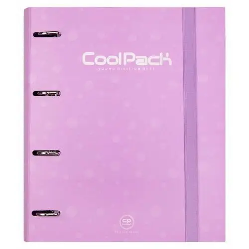 Coolpack, Segregator A4 4R, pastel z kartkami, Fioletowy