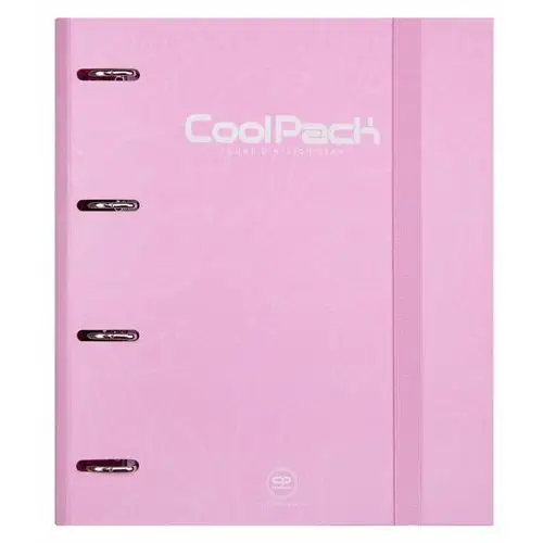 Patio Coolpack, segregator a4 4r, pastel z kartkami, różowy
