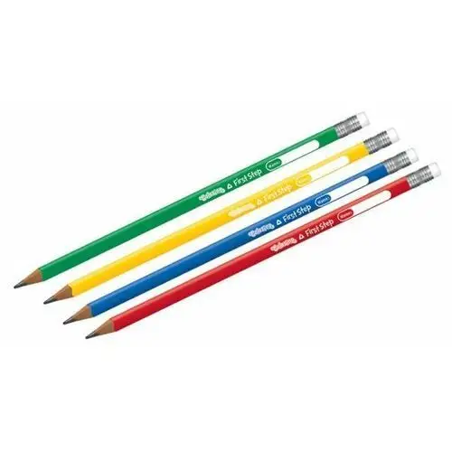 Ołówek trójkątny z gumką do nauki pisania p60 tuba Colorino Kids 51910 cena za 1 sztukę (51910PTR)