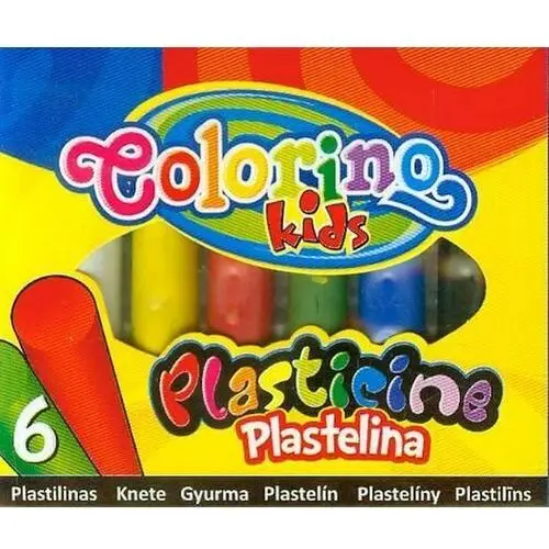 Patio Plastelina szkolna, 6 kolorów