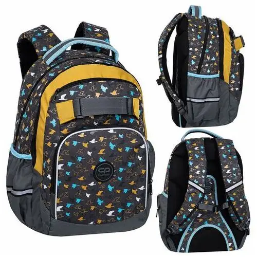 Plecak szkolny dla chłopca coolpack trzykomorowy Patio