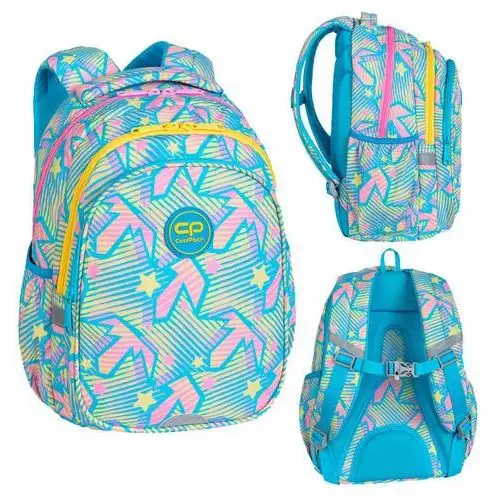 Patio Plecak szkolny dla chłopca i dziewczynki coolpack trzykomorowy