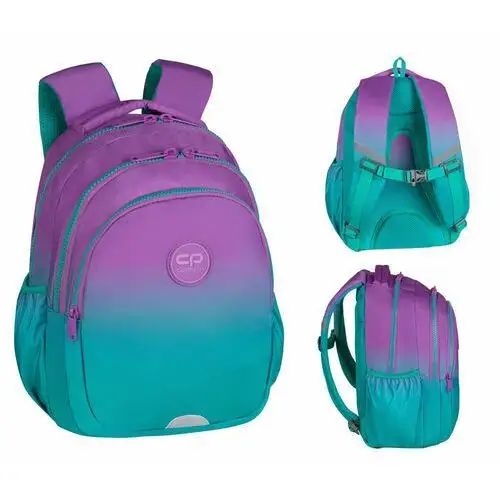 Plecak szkolny dla chłopca i dziewczynki CoolPack trzykomorowy