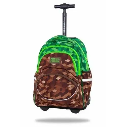 Plecak szkolny dla chłopca zielony CoolPack dwukomorowy