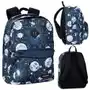 Plecak szkolny młodzieżowy dla chłopca i dziewczynki ciemnoniebieski Coolpack Scout Moon F096716 kosmos dwukomorowy, kolor zielony Sklep