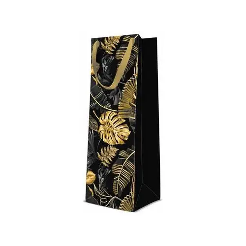 Torba premium gold leaves bottle Paw decor collection