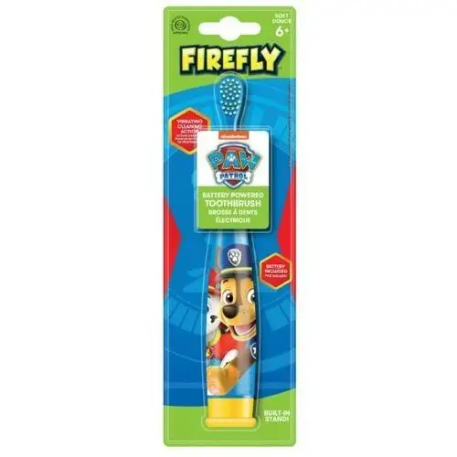 Paw Patrol Firefly Szczoteczka do zębów dla dzieci z baterią SOFT 6+ lat NIEBIESKA