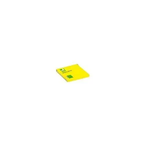 Pbs connect Karteczki samoprzylepne q-connect brilliant, 76x76mm, 1x80 kart., żółtyy
